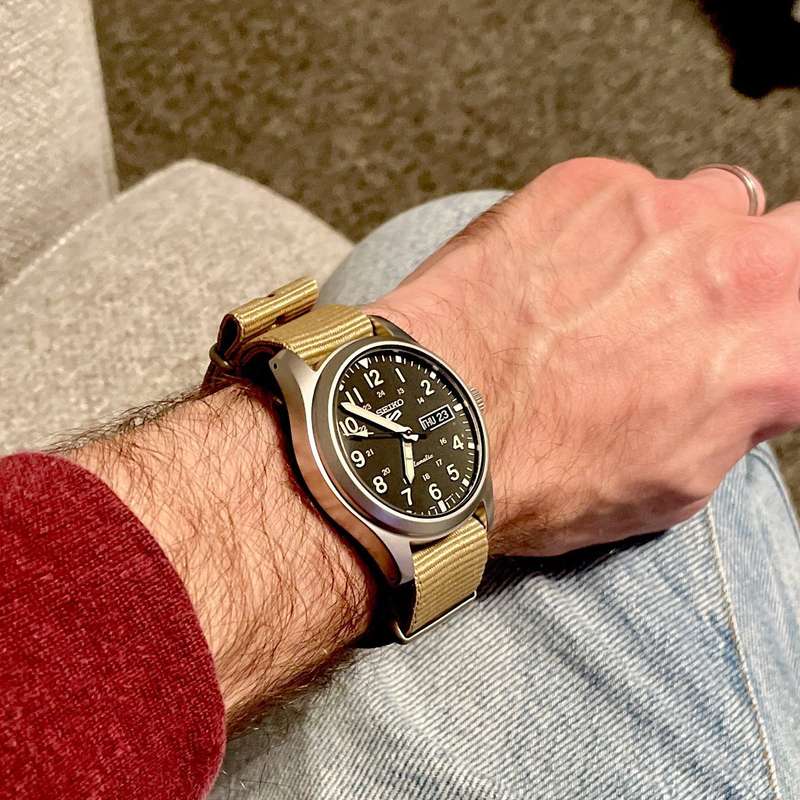 SEIKO 5 Sport Automatic 100m Men's Watch | SRPG35K1