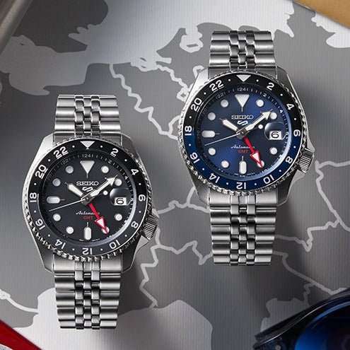 Seiko 5 Sports GMT Series Men's Watch | SSK001K1