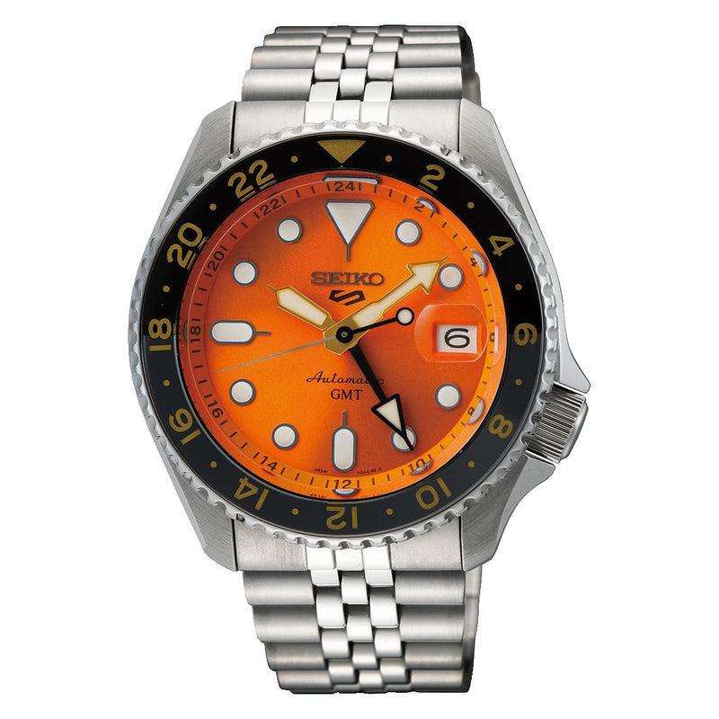 Seiko 5 Sports Mikan Orange GMT SKX Re-Interpretation Men's Watch | SSK005K1