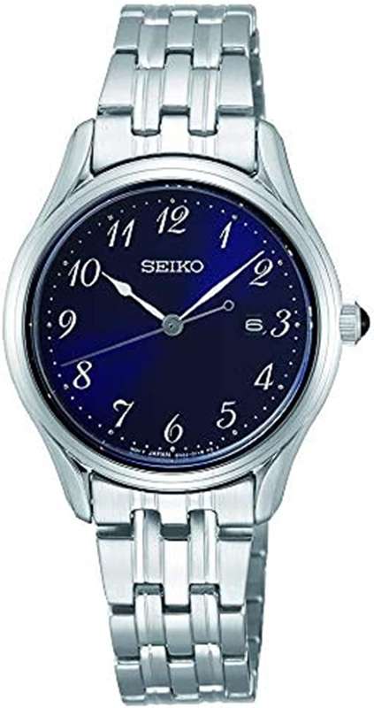 Seiko Neo Classic Quartz Blue Dial Women's Watch | SUR641