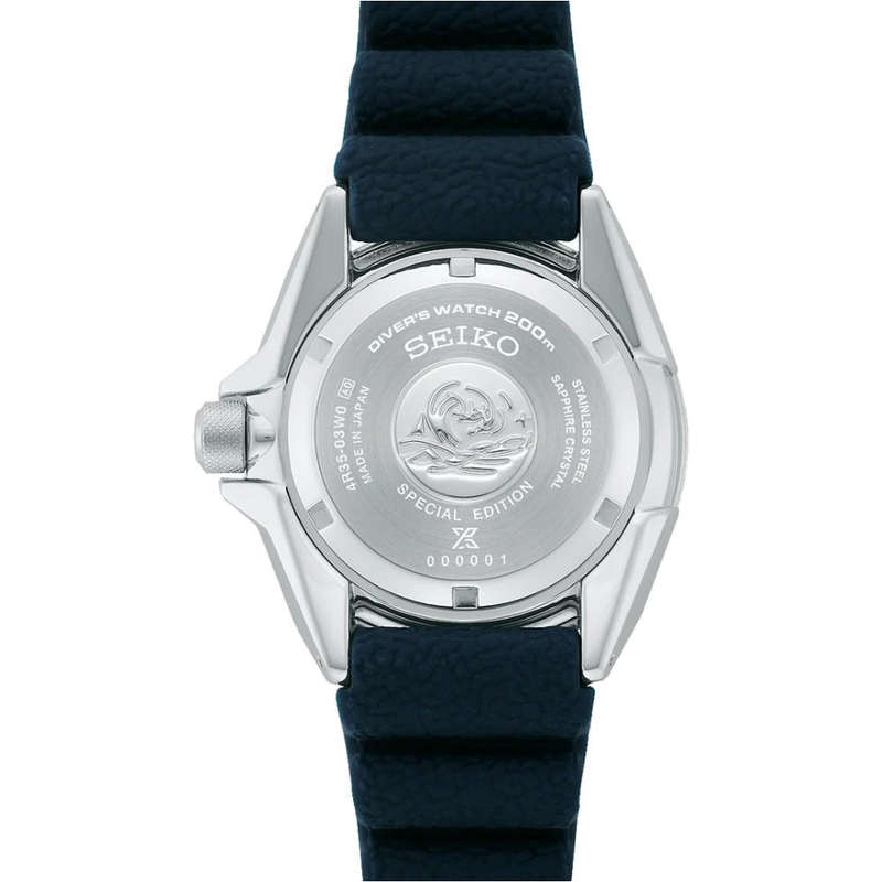 Seiko Prospex Padi Blue Dial Resin Strap Men's Watch | SRPJ93K1