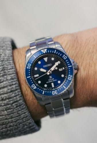 SEIKO Prospex Solar Blue Dial Men's Watch | SNE585P1
