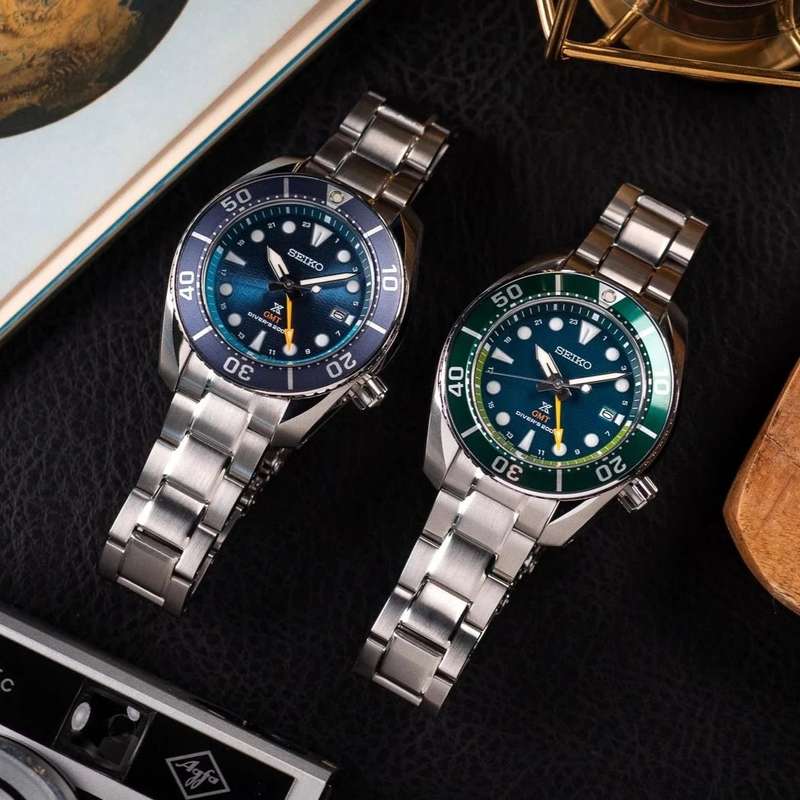 Seiko Solar Prospex Diver SUMO "AQUA GMT" Men's Watch | SFK001J1