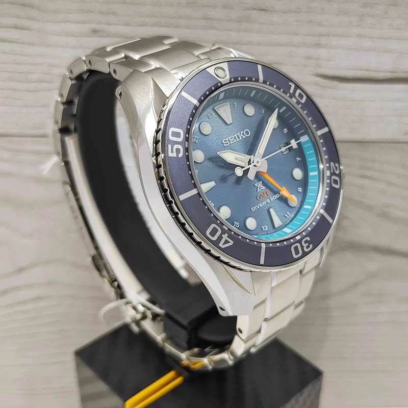 Seiko Solar Prospex Diver SUMO "AQUA GMT" Men's Watch | SFK001J1