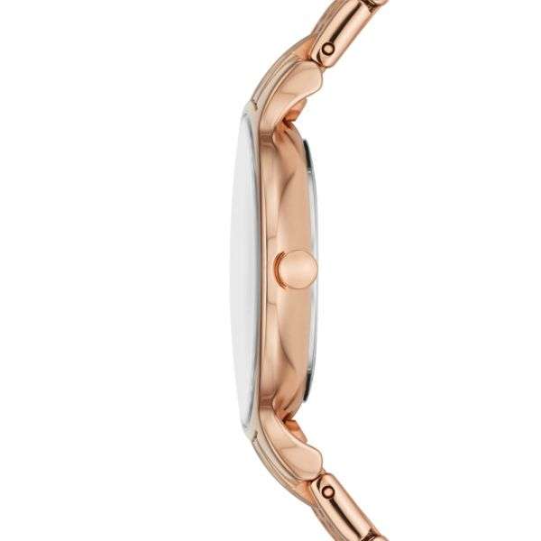 Skagen Anita Lille Three-Hand Rose Gold Stainless Steel Woman's Watch | SKW3128