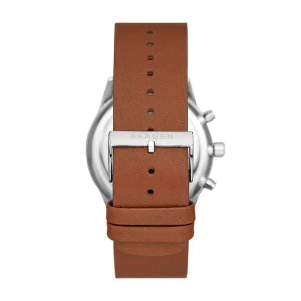Skagen Holst Chronograph Luggage Leather Men's Watch | SKW6916