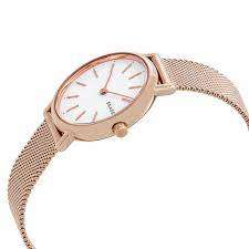 Skagen Signatur Rose Gold Round Women's Watch | SKW2694