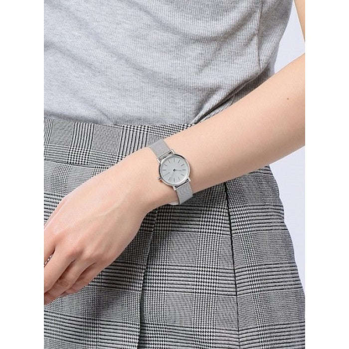 Skagen Signatur Silver Round Stainless Steel Women's Watch | SKW2692