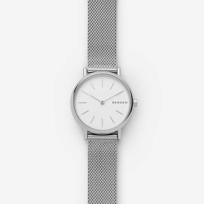 Skagen Signatur Silver Round Stainless Steel Women's Watch | SKW2692