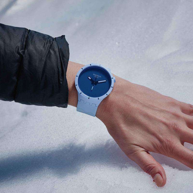 Swatch Big Bold Bioceramic Arctic Women's Watch | SB03N102