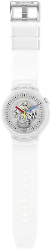 Swatch Big Bold Standard Quartz Casual Unisex Transparent Watch | SB01K100