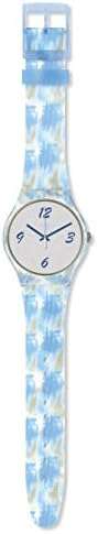 Swatch Bluquarelle Grey Dial Woman's Watch | SUOW149