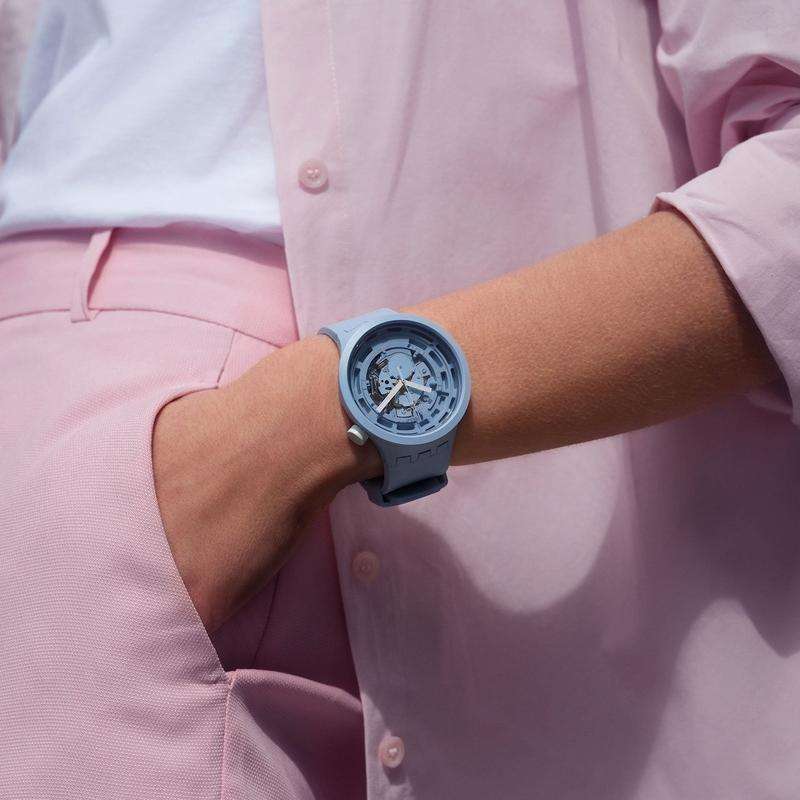 Swatch C-BLUE Unisex Watch | SB03N100