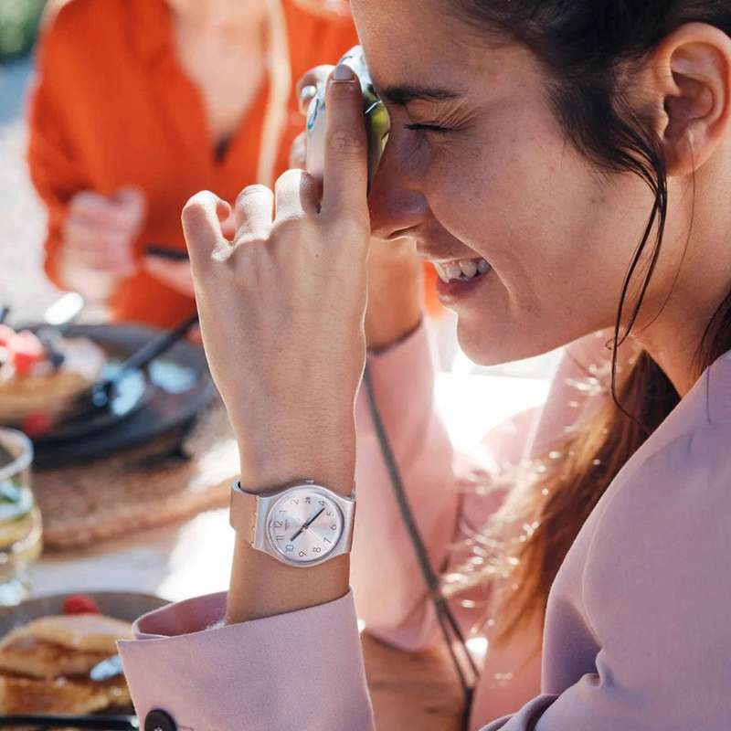 Swatch Core Refresh Pinkbaya Unisex Watch | GP403