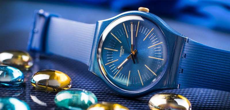 Swatch Cyderalblue Unisex Watch | SUON143
