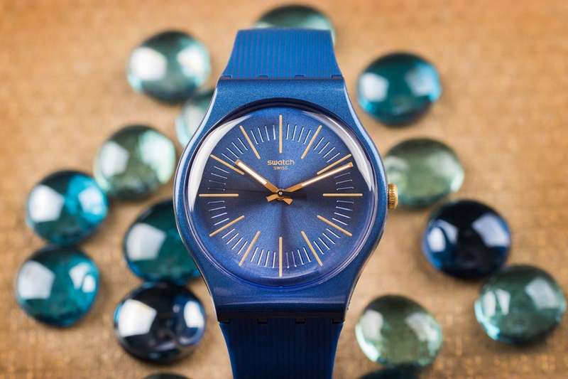 Swatch Cyderalblue Unisex Watch | SUON143