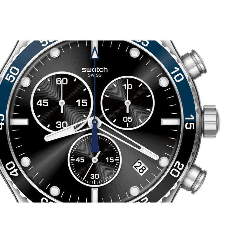 Swatch  DARK BLUE IRONY Watch YVS507G