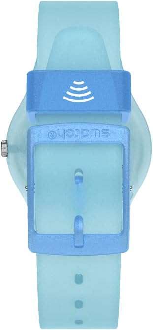 Swatch Lightblue Pay! Blue Woman's Watch | SVHS100-5300