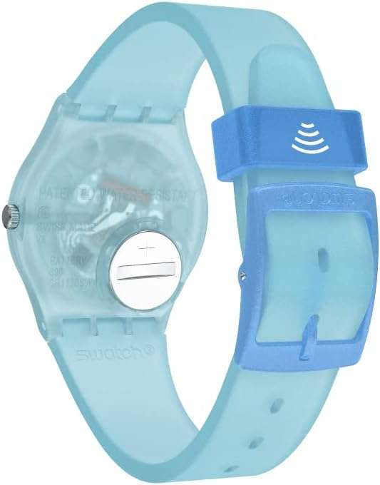 Swatch Lightblue Pay! Blue Woman's Watch | SVHS100-5300