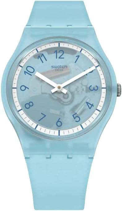 Swatch Lightblue Pay! Blue Woman's Watch | SVHS100-5300