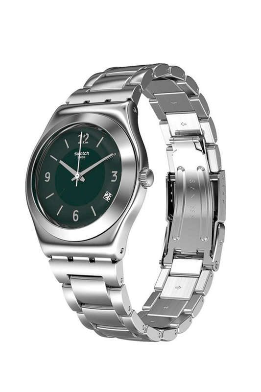 Swatch Middle Steel Women's Watch | YLS468G