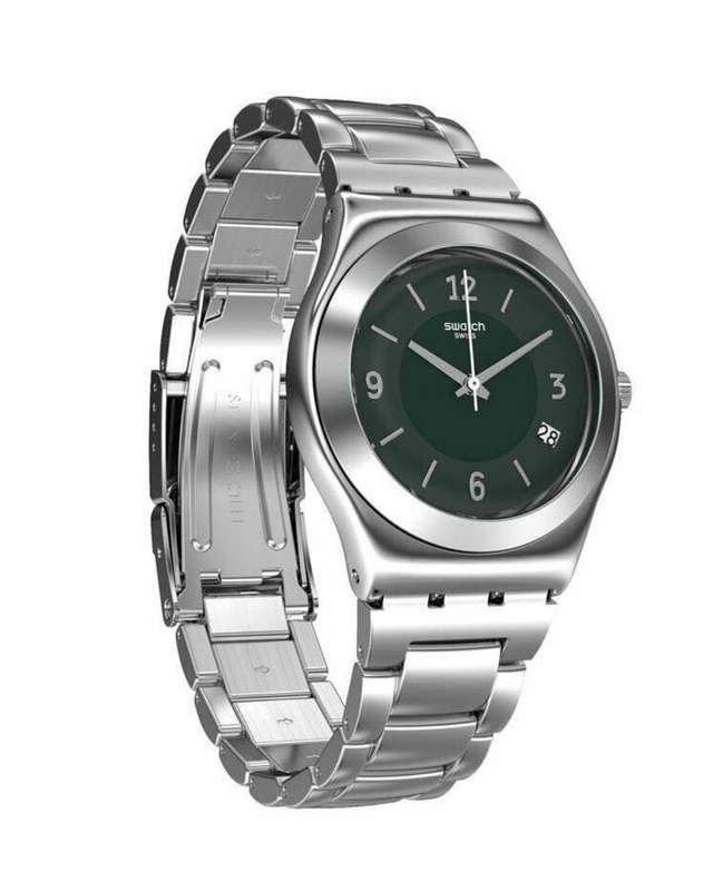 Swatch Middle Steel Women's Watch | YLS468G