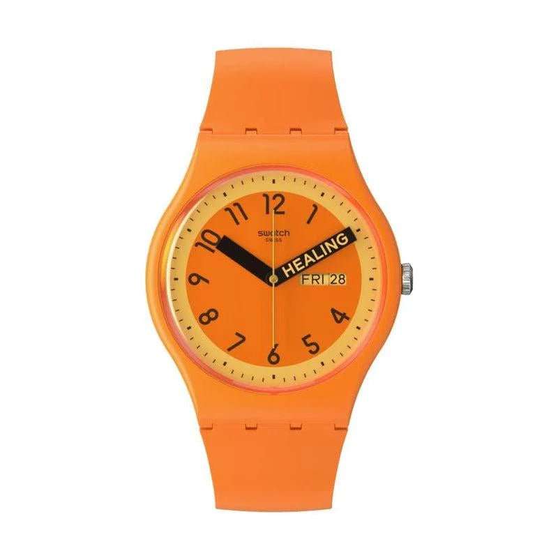 Swatch Proudly Orange Pride Unisex Watch | SO29O700
