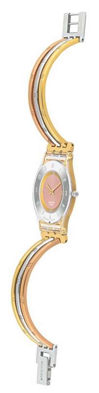 Swatch Skin Tri Gold Again Women's Watch | SS08K101A