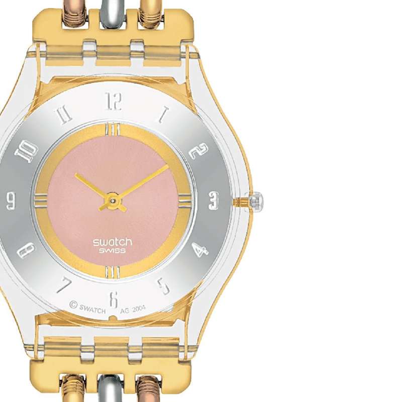Swatch Skin Tri Gold Again Women's Watch | SS08K101A