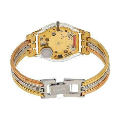 Swatch Skin Tri Gold Again Women's Watch | SS08K101A