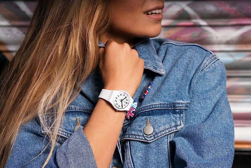 Swatch Something White Unisex Watch | GW194