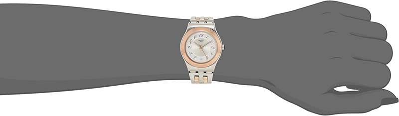 Swatch Two Tone Women's Dress Watch | YLS454G