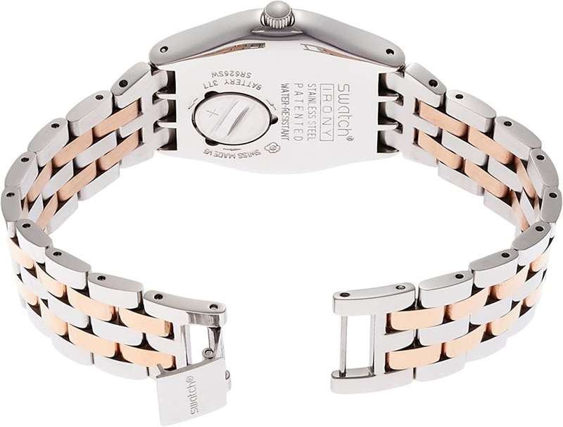 Swatch Two Tone Women's Dress Watch | YLS454G