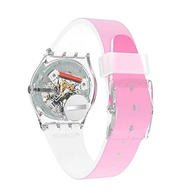 Swatch  Ultrafushia Silicone Strap Women's Watch | GE719