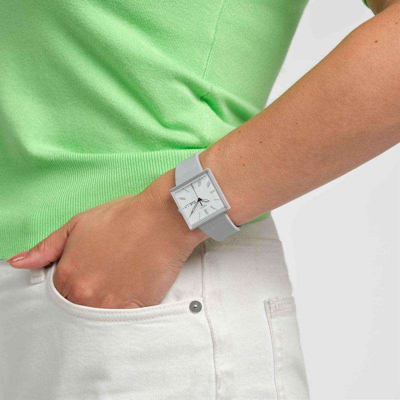 Swatch WHAT IFGRAY? Bioceramic Unisex Watch | SO34M700