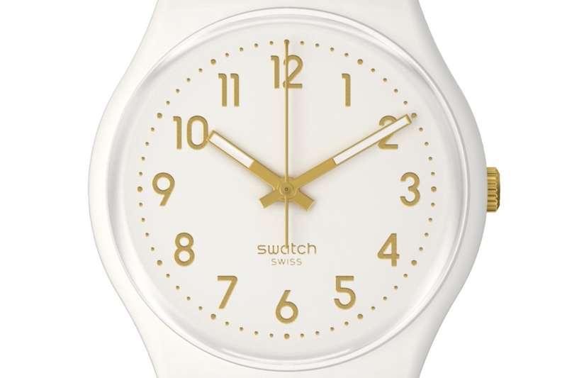 Swatch WHITE BISHOP PAY! Woman's Watch | SO28W111-5300