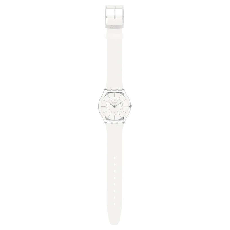 Swatch White Classiness Woman's Watch | SS08K102-S14