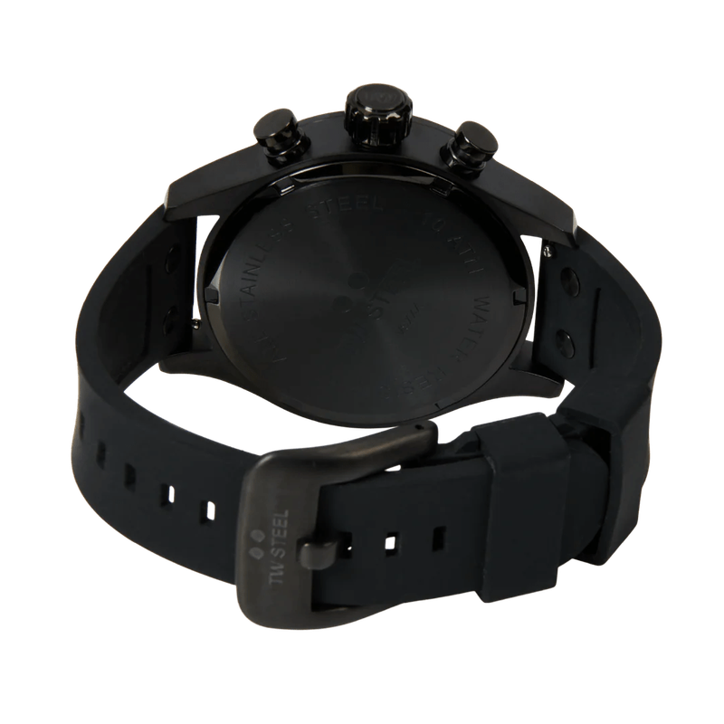 TW Steel Black Rubber Sports Men's Watch | VS122
