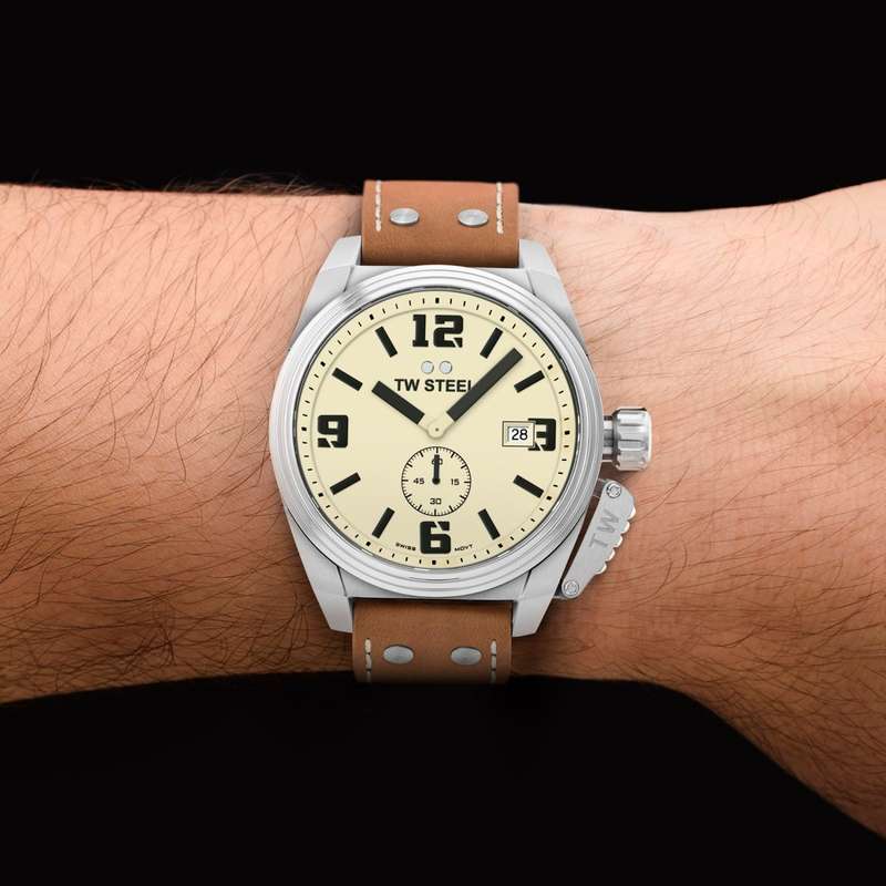 TW Steel Canteen Stainless Steel Men's Watch | TW1000