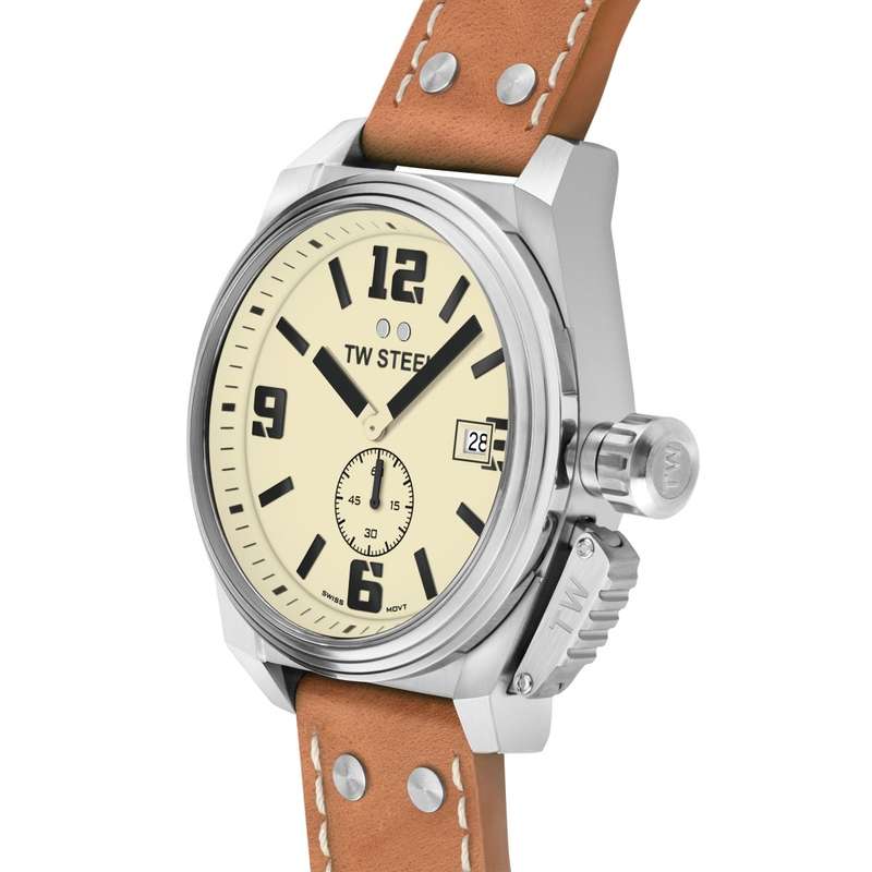 TW Steel Canteen Stainless Steel Men's Watch | TW1000