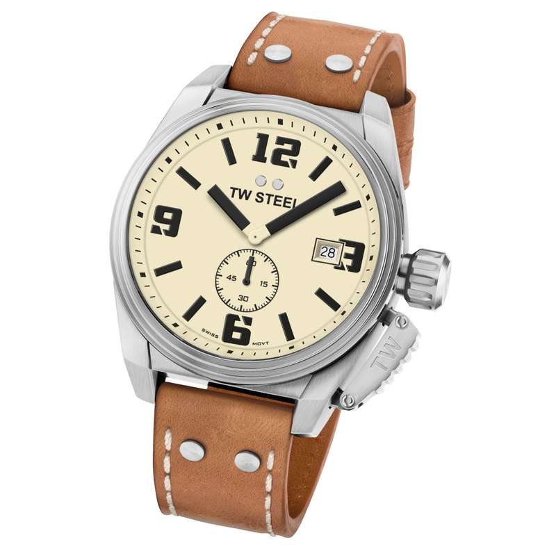 TW Steel Canteen Stainless Steel Men's Watch | TW1000