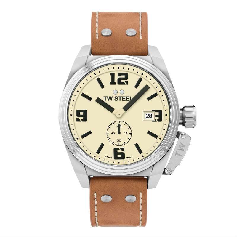 TW Steel Canteen Stainless Steel Men's Watch | TW1000