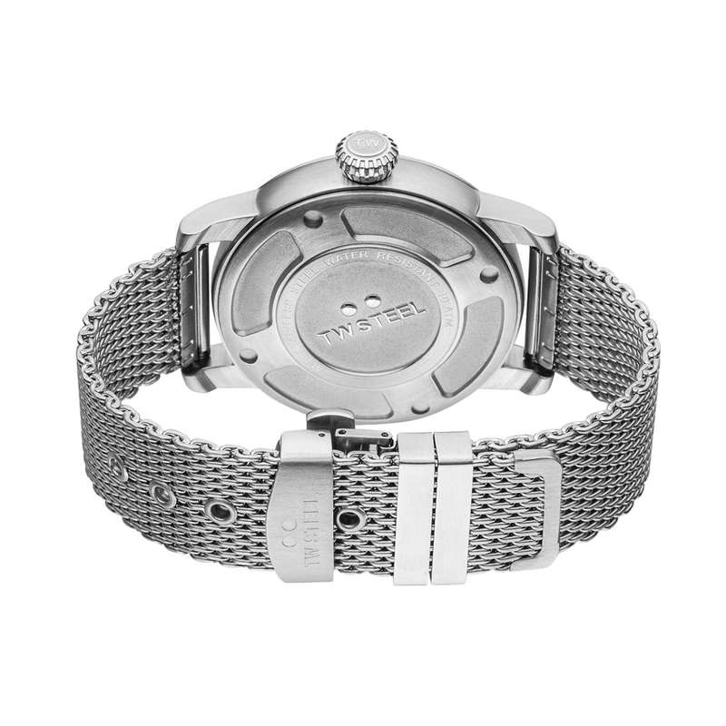 TW Steel Silver Mesh Men's Watch - MB11