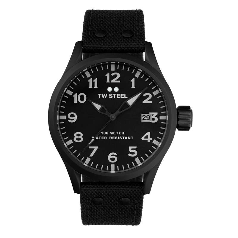 TW Steel Volante Black Chronograph Mens Watch | VS103