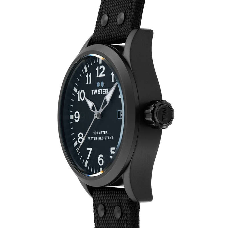 TW Steel Volante Black Chronograph Mens Watch | VS103