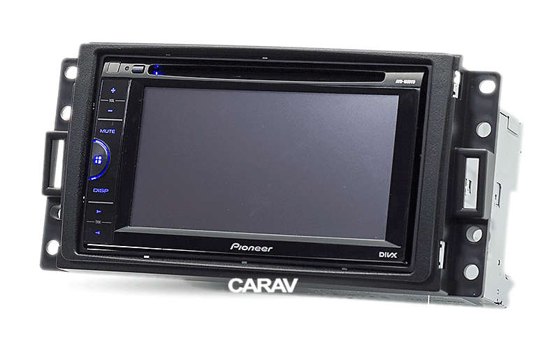 Chevrolet/Hummer/Buick/Pontiac/Saturn/Saab 11-064 Double Din Trimplate
