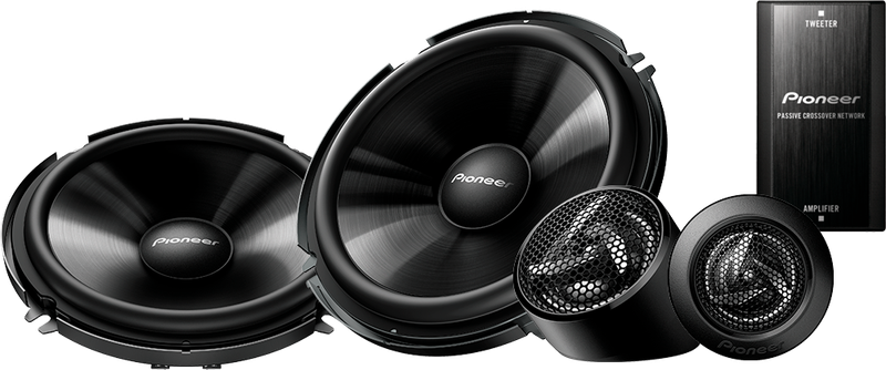 Pioneer TS-651C 6.5" 390W 2-Way Component Split System