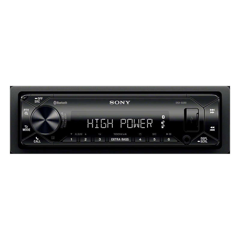 Sony DSX-GS80 BT/USB Single Din Digital Media Reciever