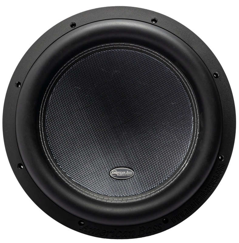 American Bass XR-12D4 12" 2400W 1200RMS DVC Subwoofer