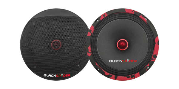 BlackSpider BS65SPRO 6.5" 2000W 100RMS Pro Bullet Speakers
